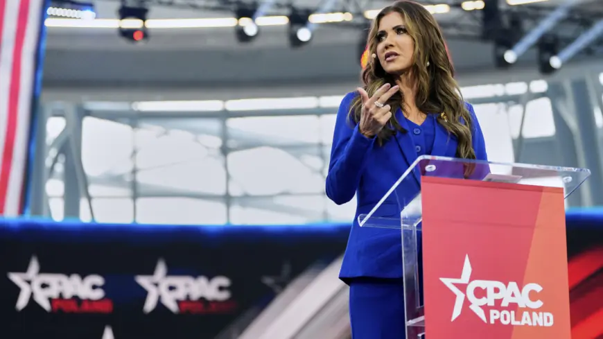 Noem urges Poles to elect Trump ally as CPAC holds its first meeting in Poland