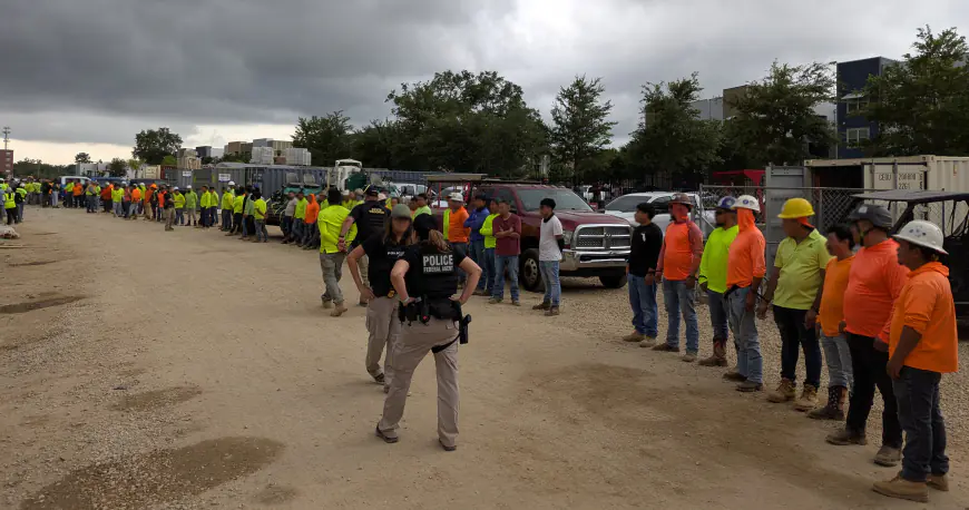 More than 100 undocumented immigrants arrested in raids at Tallahassee construction sites