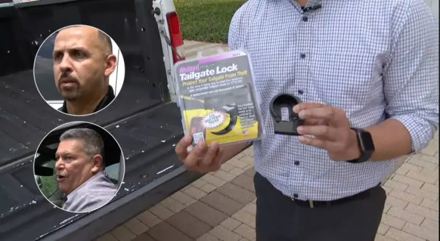 Houston man saw his stolen tailgate online and called the police — and it led to a huge bust of blank key fobs