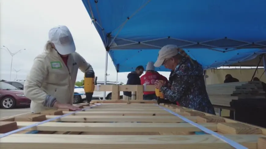 Sleep in Heavenly Peace volunteers make dreams come true for local children