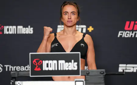 UFC commentators stunned as main event cancelled after Maycee Barber suffers reported seizure
