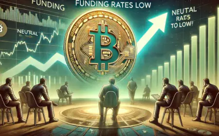 Bitcoin Funding Rates Stay Low As Traders Wait – A Healthy Sign For The Next Leg?