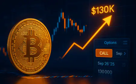 Bitcoin To $130,000 In September? Smart Money Loads Up On Calls