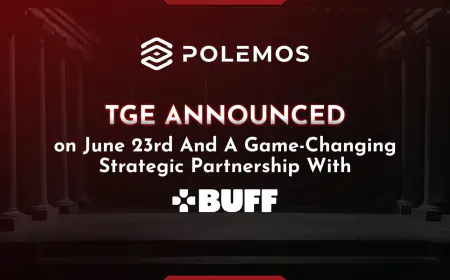 Polemos Announces TGE And A Game-Changing Strategic Partnership With BUFF Accelerating Web3 Adoption