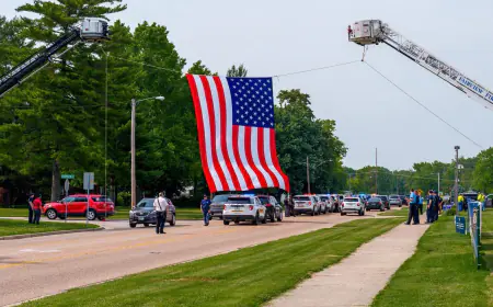 Fairview Heights officer welcomed home after gunshot injury