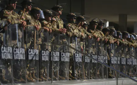 Federal Appeals Court Restores Trump’s Control of National Guard at Los Angeles, Staying Judge’s Decision Calling Move Illegal