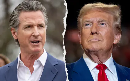 Newsom tries to give Trump the Biden treatment, says he's 'not all there'