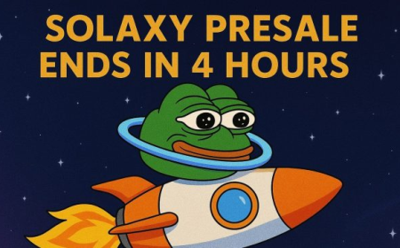 4 Hours Left as 2025’s Best Presale Attracts Over $500K Solaxy Whale Purchases in the Weekend