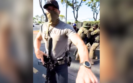 'He's a U.S. citizen!' Feds seen in violent arrest of L.A. County man