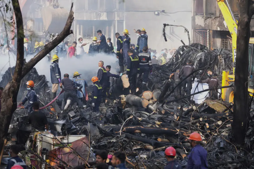 PHOTOS: London-bound plane carrying more than 240 people crashes in India