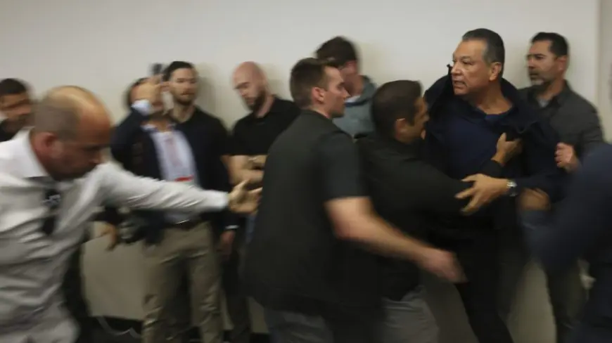 Padilla forcibly removed from Noem press conference, handcuffed