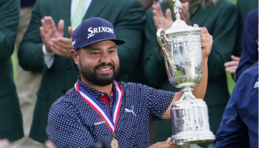 J.J. Spaun hangs tough, wins U.S. Open for first major title