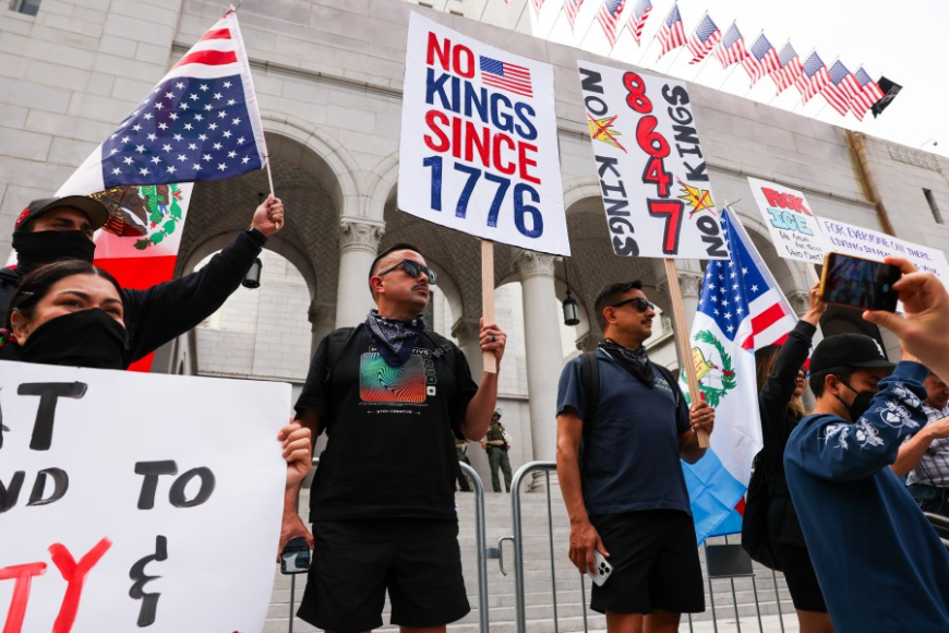No arrests made during Sunday's protests, LAPD says
