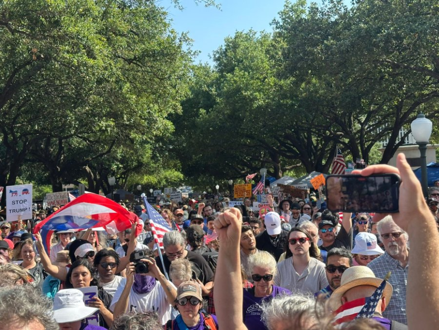 Police: Three arrested, officers injured following 'No Kings' protest at the Capitol