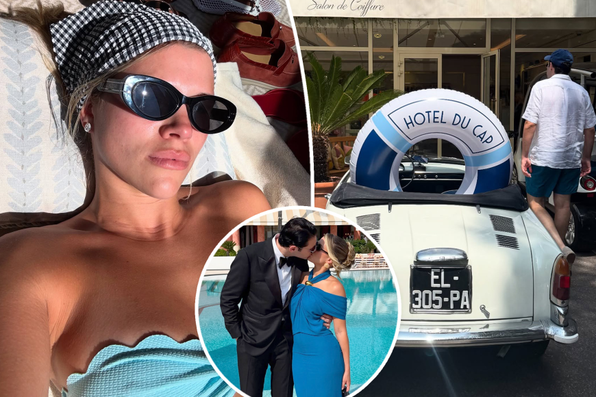 Sofia Richie and Elliot Grainge return to luxe wedding venue after blasting cheating claims
