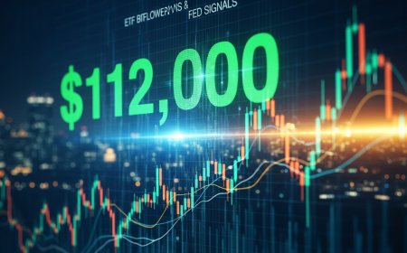 Bitcoin Nears $112K—ETF Inflows & Fed Signals Fuel Rally