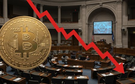 Crypto Week" House Vote Fails—Bitcoin Dips 3%