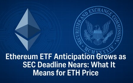 Ethereum ETF Anticipation Grows as SEC Deadline Nears: What It Means for ETH Price