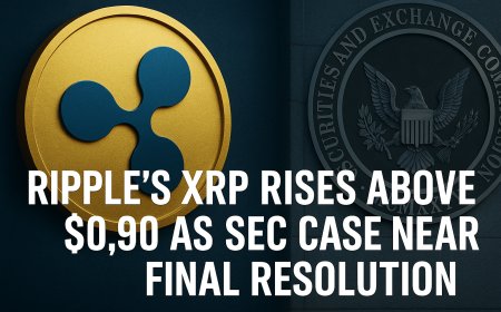 Ripple’s XRP Rises Above $0.90 as SEC Case Nears Final Resolution