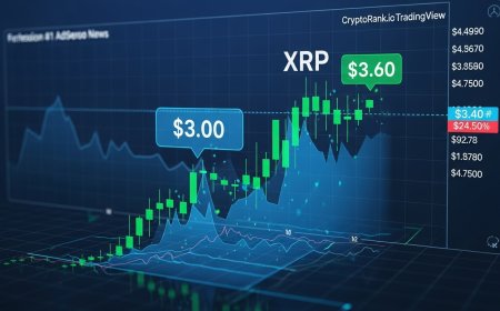 XRP Reaches All-Time High Above $3.60 as Crypto Market Surpasses $4 Trillion Market Cap