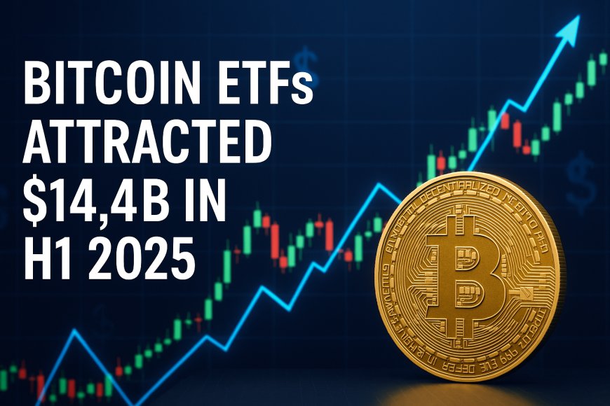 Bitcoin ETFs Attracted $14.4B in H1 2025—Tracking the Flow