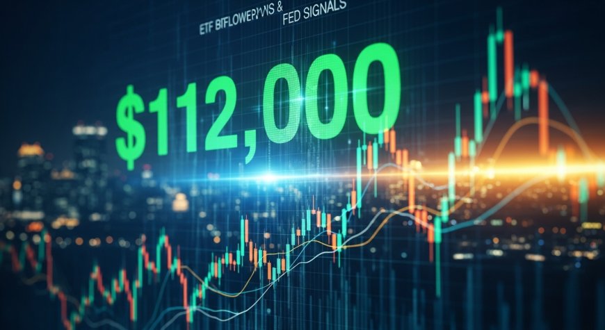 Bitcoin Nears $112K—ETF Inflows & Fed Signals Fuel Rally