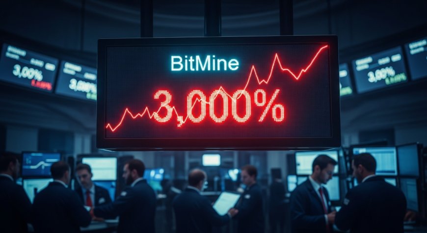 BitMine Stock Surges 3,000% After Ethereum Treasury Shift