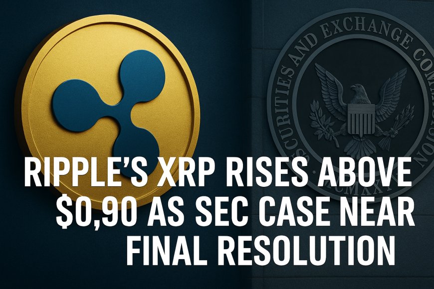 Ripple’s XRP Rises Above $0.90 as SEC Case Nears Final Resolution