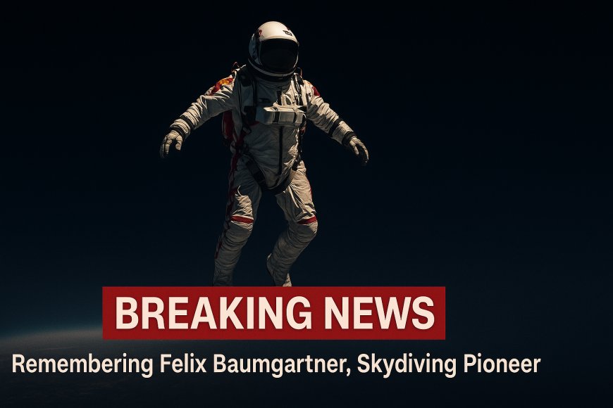 BREAKING: Felix Baumgartner, Record-Breaking Skydiver, Dies in Paragliding Crash