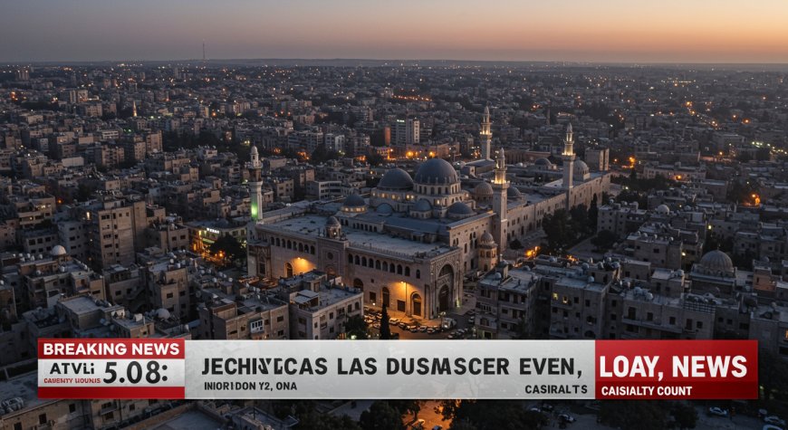 BREAKING: Israeli Airstrikes Kill at Least 19 in Damascus as Syrian Conflict Escalates