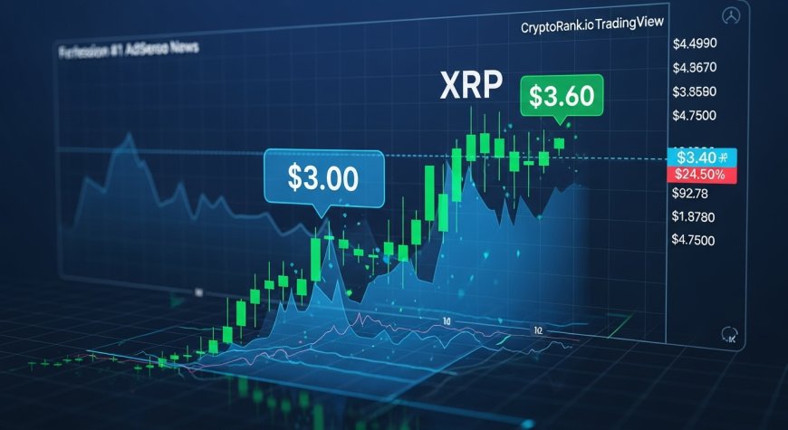 XRP Reaches All-Time High Above $3.60 as Crypto Market Surpasses $4 Trillion Market Cap