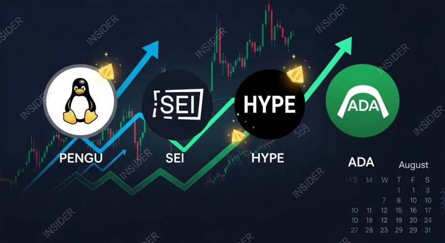 4 Altcoins Insiders Are Secretly Buying Before August While Everyone Chases Bitcoin