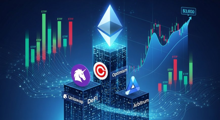 Ethereum Ecosystem Roars Back: ETFs, Layer 2s, and DeFi Push ETH to $3,600