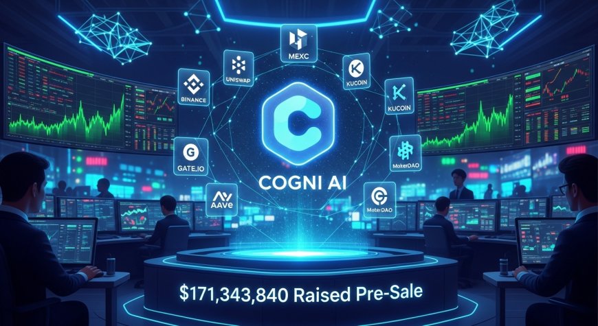 COGNI AI Achieves $171,343 Presale Milestone: Revolutionary AI Platform Gains Major Exchange Support and DeFi Integration